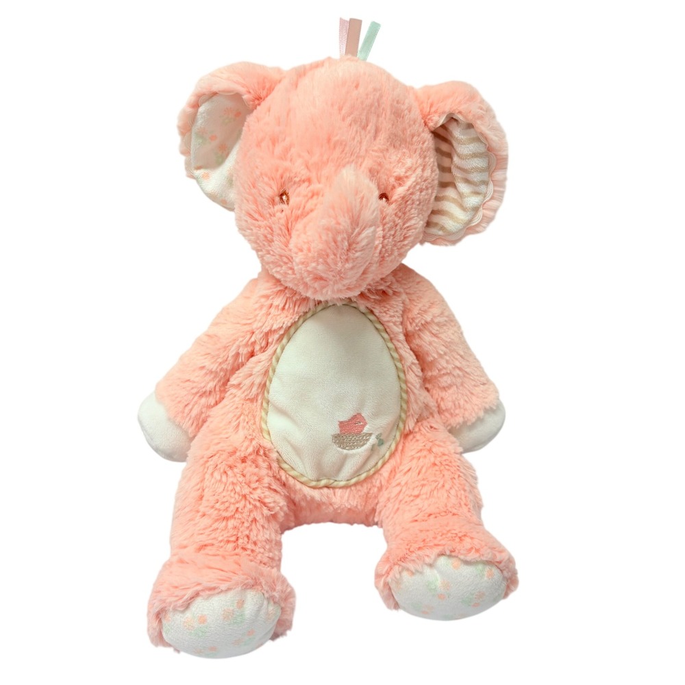 Douglas Baby Pink Elephant Plumpie Plush Stuffed Animal 12"